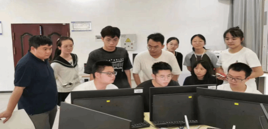 新道专家指导我院沙盘平台建设工作